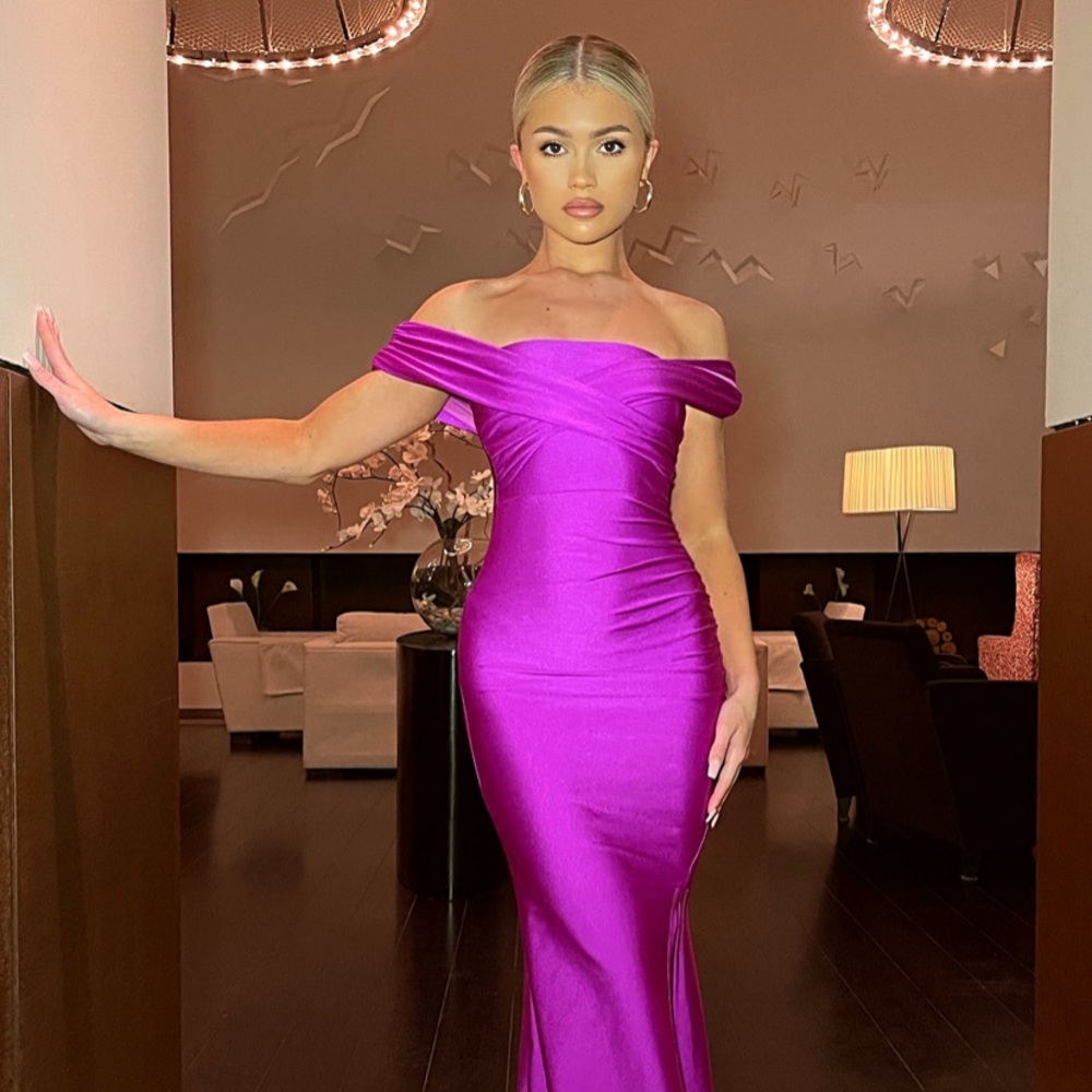 Fashion nova strapless dress